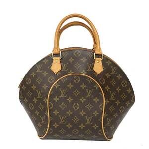 Louis Vuitton Ellipse Monogram Canvas Handbag Brown